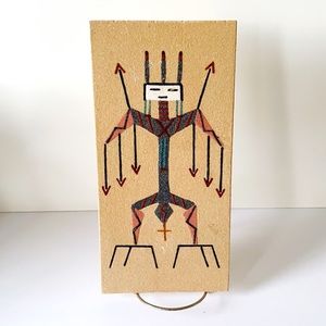 VTG Navajo Sandpainting “Out of the Darkness”